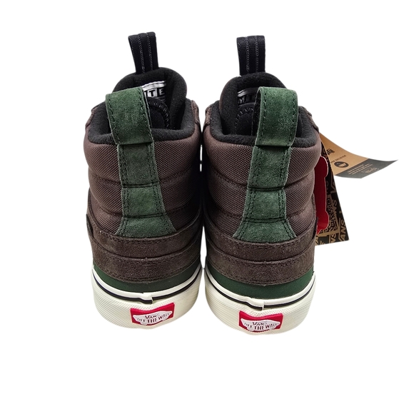 VANS Sk8-Hi MTE-2 Del Pato Waterproof Duck Boots Brown/Green M sz 8.5/W 10 *NWT - Picture 6 of 13